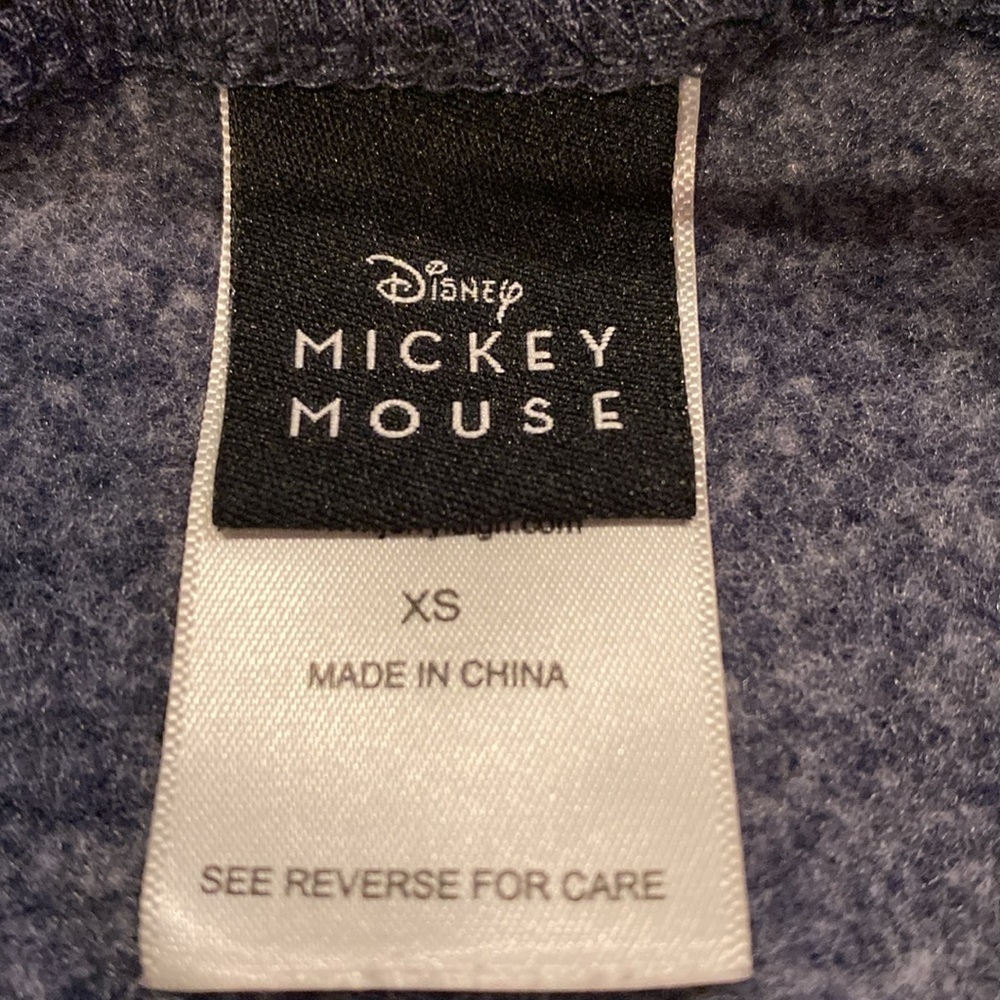 Disney Mickey Mouse sweatshirt. Size XS. Crew neck. Blue with Mickey. Patriotic. - Picture 12 of 14